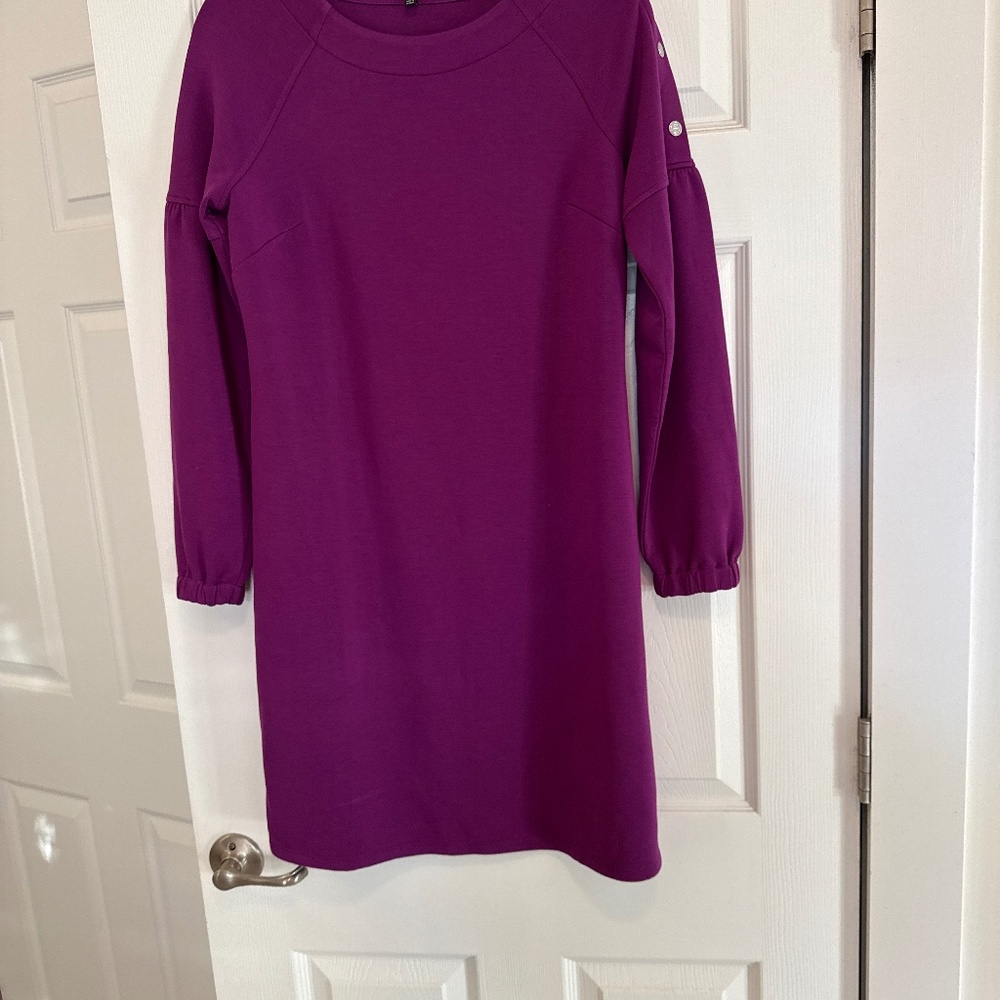 Talbots purple dress